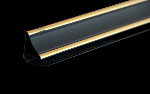 Купить плинтус с карманом 3м черное золото в интернет-магазине "Корд".