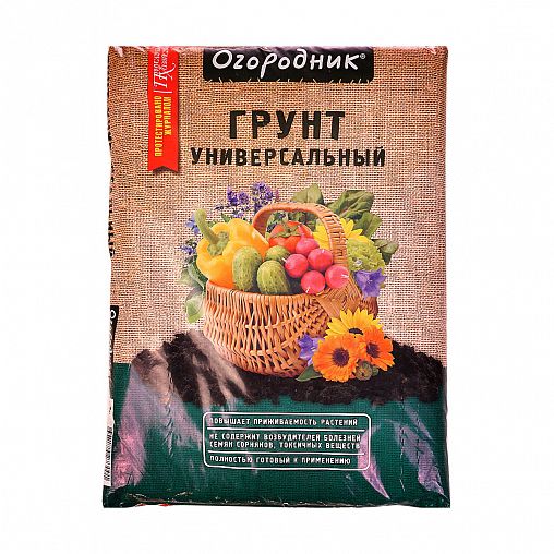 Купить грунт огородник 9л в интернет-магазине "Корд".