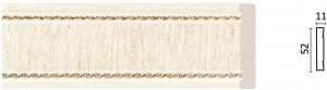 Молдинг 50х11х2,4м 156-6/40