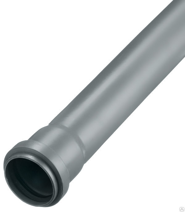 Купить труба pvc серая 50 1.5м  в интернет-магазине "Корд".