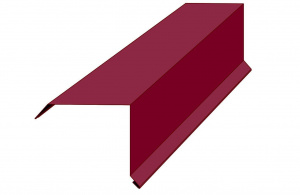 Планка карнизная RAL3005 100х50 2м вишня