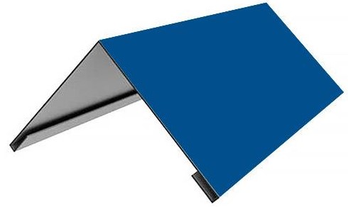 Купить конек ral5005 150х150 l-2м. синий  в интернет-магазине "Корд".