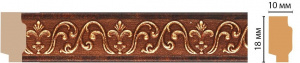 Молдинг 17х10х2,4м 158-767/56