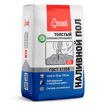 Купить наливной пол (толст) 25кг. (старатель)  в интернет-магазине "Корд".