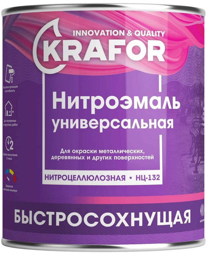 Купить нц-132 черная 0,7 кг.крафор в интернет-магазине "Корд".