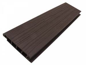 Террасная доска 25*125*4000 темно-коричн. Platte