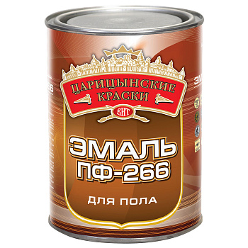 Купить эмаль пф-266 желто-коричневая  0,8кг вит в интернет-магазине "Корд".