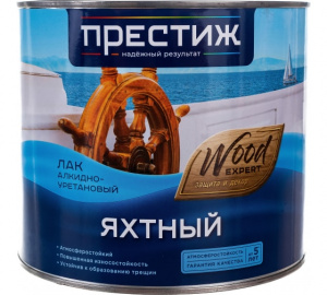 Лак яхтный глянцевый 1,9л Престиж