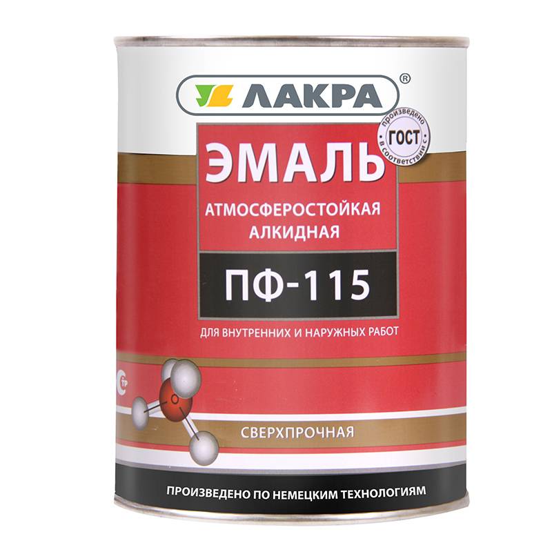 Купить эмаль пф-115 белая 1,9кг лакра  в интернет-магазине "Корд".