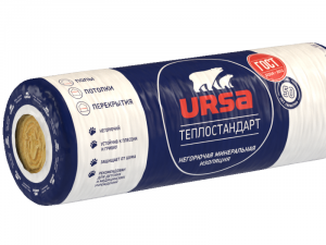 Утеплитель URSA Теплостандарт 2х6560х1220х50 16м2  0,8м3