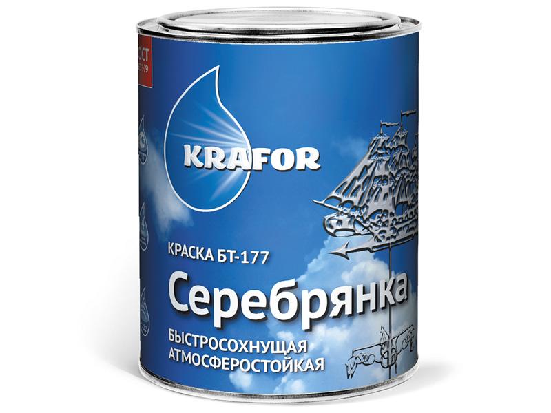 Купить краска бт-177 серебрянка 1,0л в интернет-магазине "Корд".